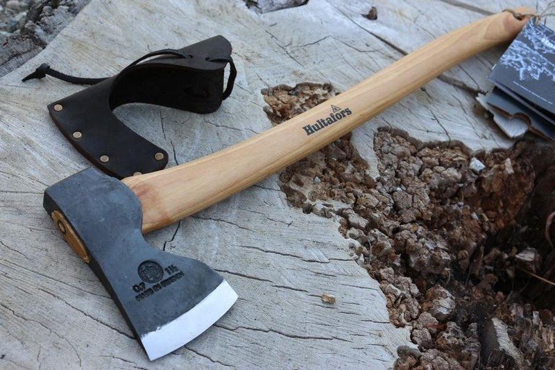 HULTAFORS ABY Forest Axe carbon steel head forge coating wood processing hatchet