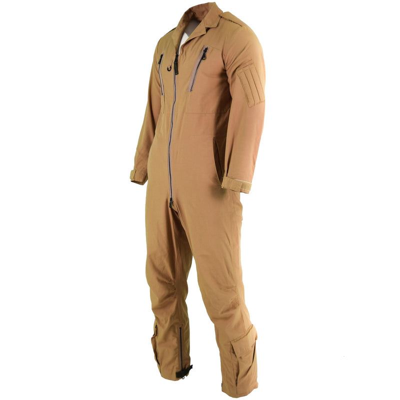 Aircregráfico del ejército británico original Mk 16 B RAF Traje Aramid Coverall Beige Air Force