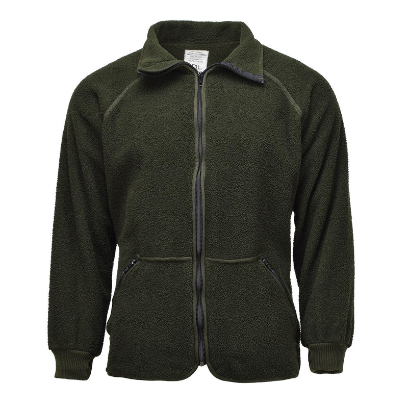 Original Dutch Military fleece jacket warm soft thermal cold weather sportswear