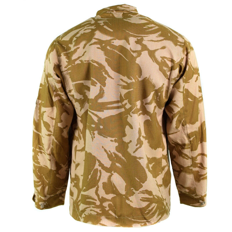 Combate militar del ejército británico original Combate Desert Camo Chaqueta Resistente al fuego NUEVO