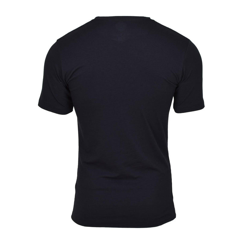 Original niederländisches Militär, schwarze taktische T-Shirts, Coolmax, schnelltrocknend, NEU