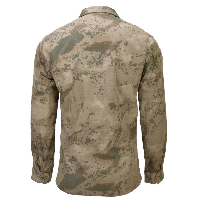 Echte türkische Uniformjacke der türkischen Armee Ripstop verstärkte die Ellbogen M2018 Camo