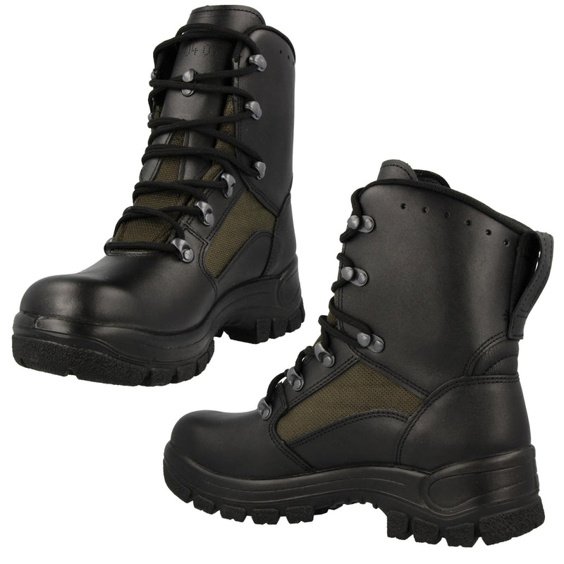 Genuine German Military combat boots leather textile tactical field footwear NEW