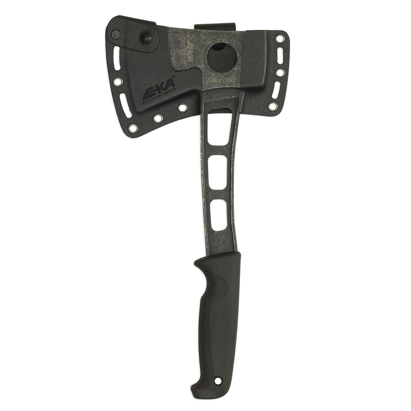 Marca EKA EKA HatchBlade W1 Hand Axe Ligero negro G10 Mango 12C27 Acero