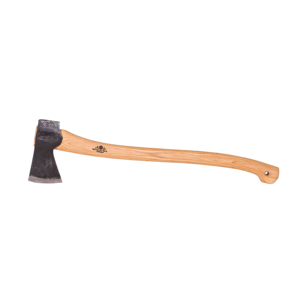 Gransfors Bruk 430 Hacha forestal escandinava 64 cm Acero al carbono Mango de nogal