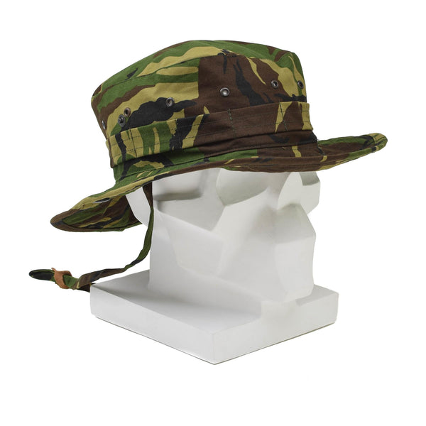 Prawdziwy holenderski wojskowy hat dpm camo Panama Hat Neck Flap szerokie brzegi