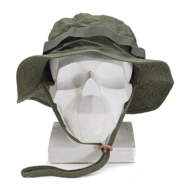 Mil-Tec Brand Military Style Ripstop Olive Boonie Hat Caping Ligeweight Camping Cap