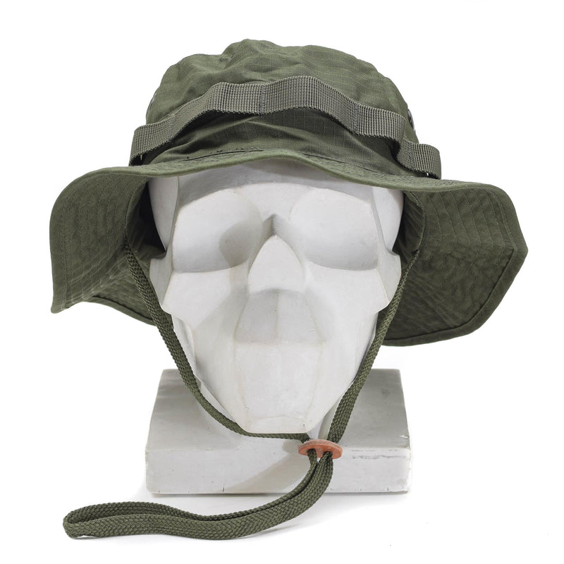 Mil-Tec Brand Military style ripstop olive boonie hat lightweight camping cap