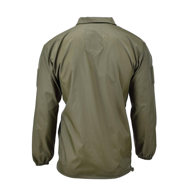 Chemise coupe-vent de marque TACGEAR en ripstop léger pour camping, randonnée, extérieur, olive