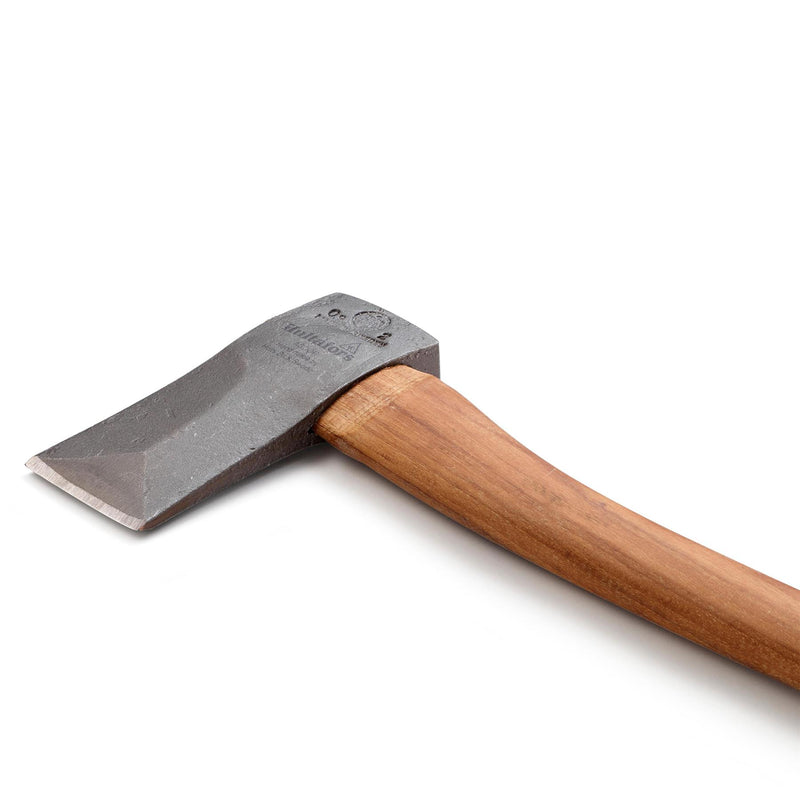 HULTAFORS Splitting Axe hand forged hatchet sand blasted coating Hickory handle