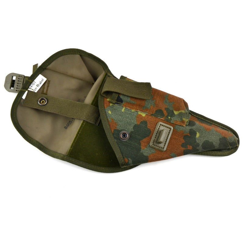 Hólster de pistola del ejército alemán original Flecktarn Camo Funda