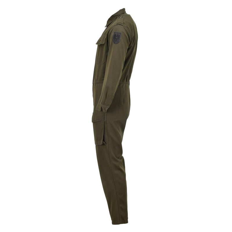 Original Austrian BH Military coverall men works mechanic polycotton suit Olive