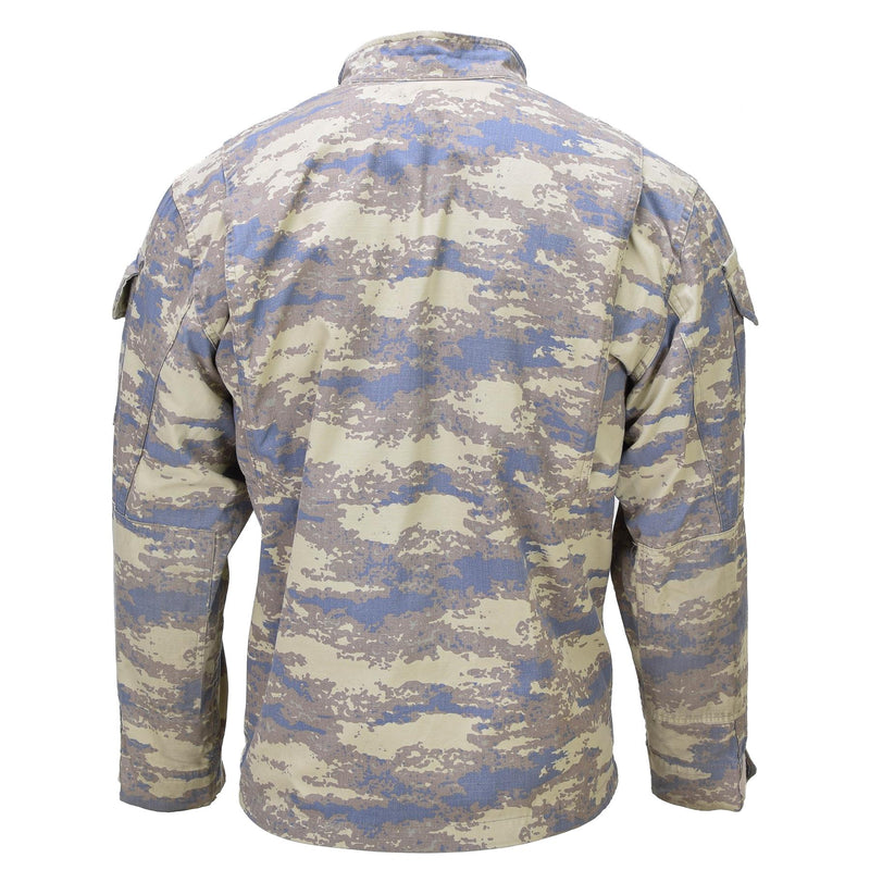 Echte türkische Militäruniformjacke Luftwaffe Langlebiger Ripstop M2018 Camo