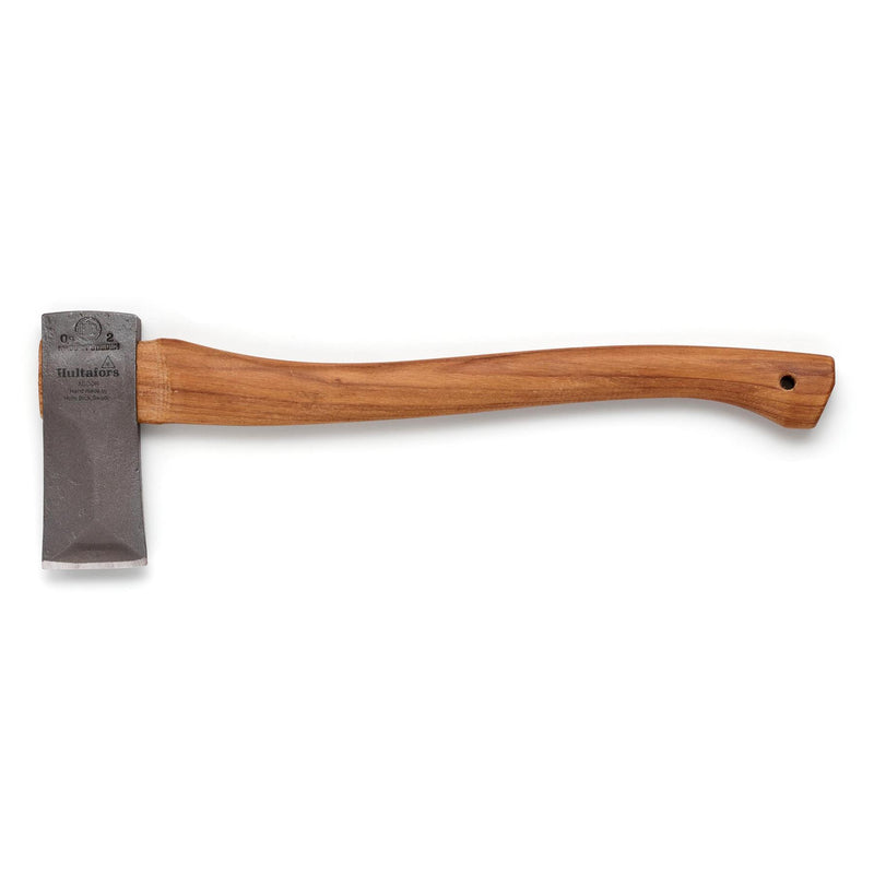 HULTAFORS Splitting Axe hand forged hatchet sand blasted coating Hickory handle