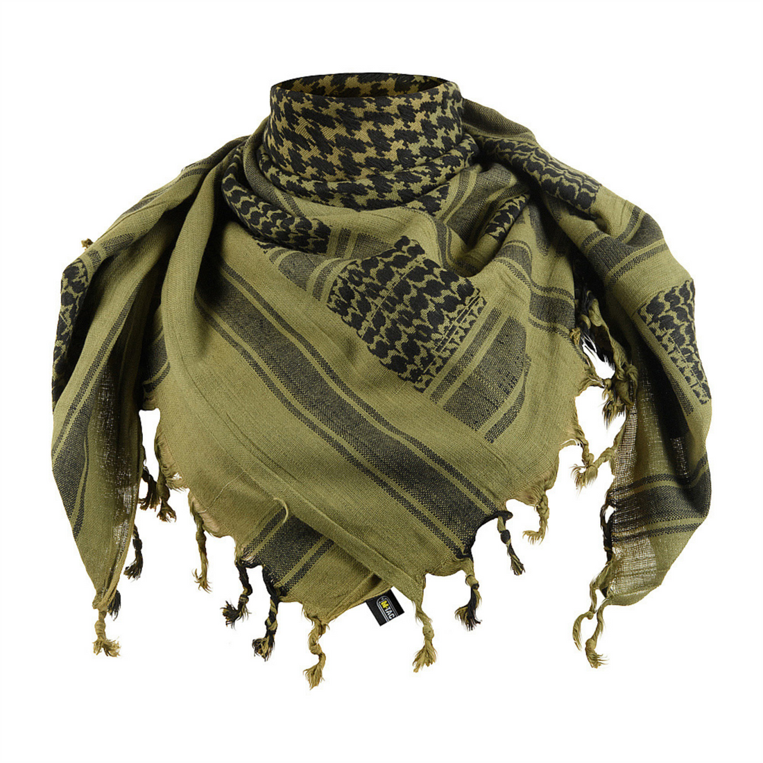 M-TAC Dense Shemagh Tactical Scarf Cotton Breathable Outdoor Protection Olive
