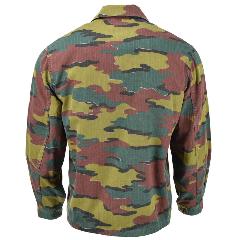 Genuina camisa de combate del ejército belga BLOUNTA RIP STOP SUCREIVER MILITAR