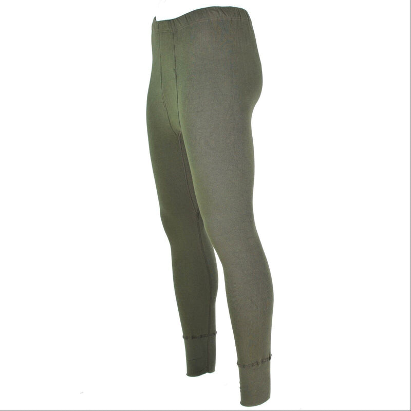 Genuine German army pants long johns OD Olive cold weather bottoms underwear NEW