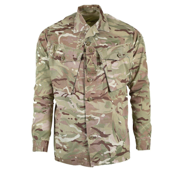 Véritable veste de combat MTP de l'armée britannique, chemise militaire multicam