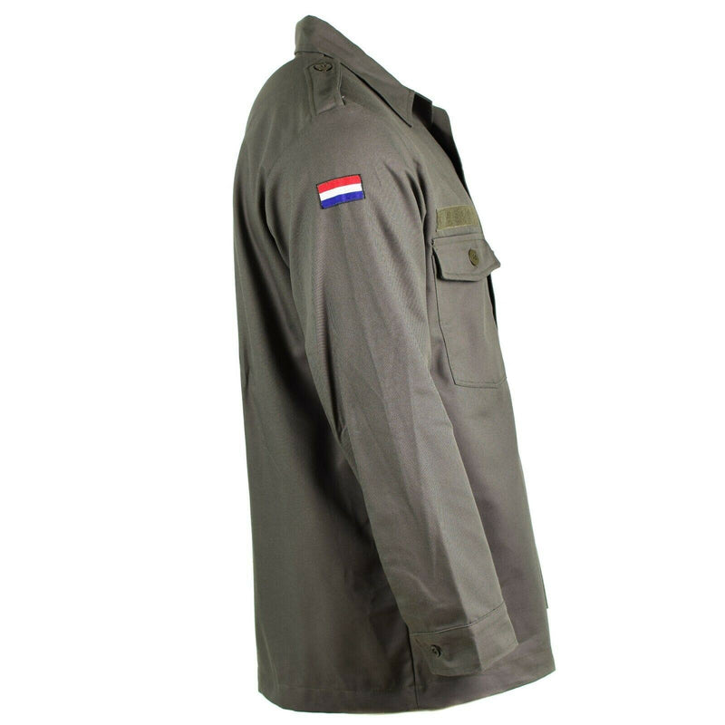 Chemise d'origine de l'armée néerlandaise M65, veste de chemise de l'armée de l'air militaire Holland