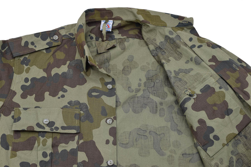 Chemises militaires roumaines originales, uniforme de campagne léger M94 Mozaic camo