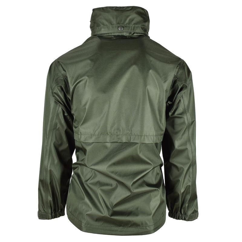 Mil-Tec Markenjacke Olivgrün wasserdicht Herren Regenbekleidung wasserabweisend Herren