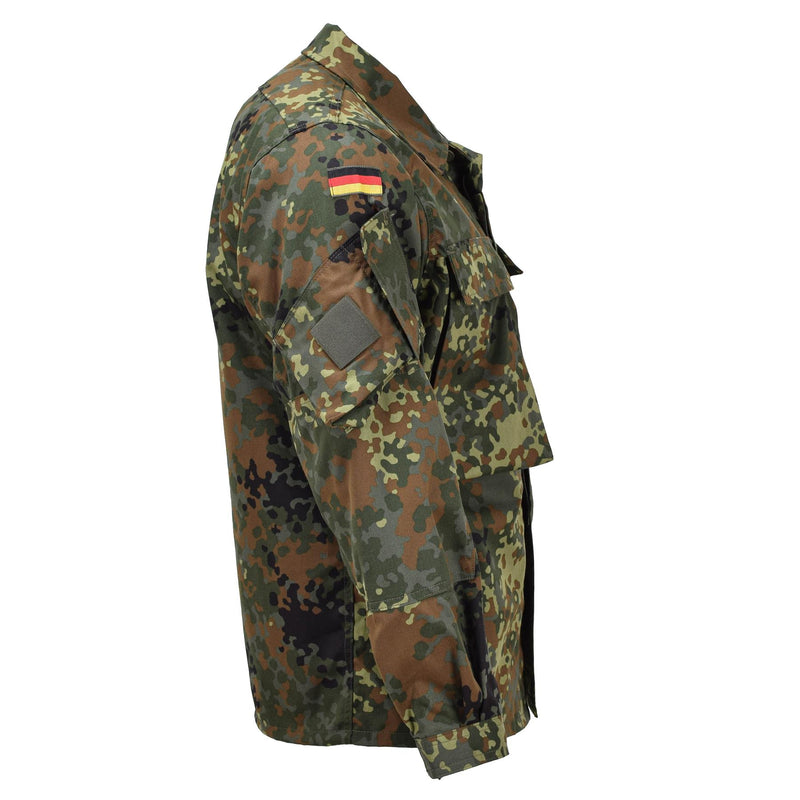 Chemises tactiques de combat militaire Leo Kohler flecktarn camo forces armées troupes