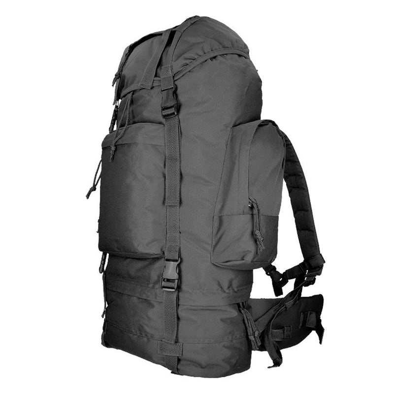 MIL-TEC RANGER taktischer Rucksack Wandern Camping Trekking Tagesrucksack 75L schwarze Tasche
