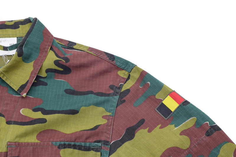 Genuina camisa de combate del ejército belga BLOUNTA RIP STOP SUCREIVER MILITAR