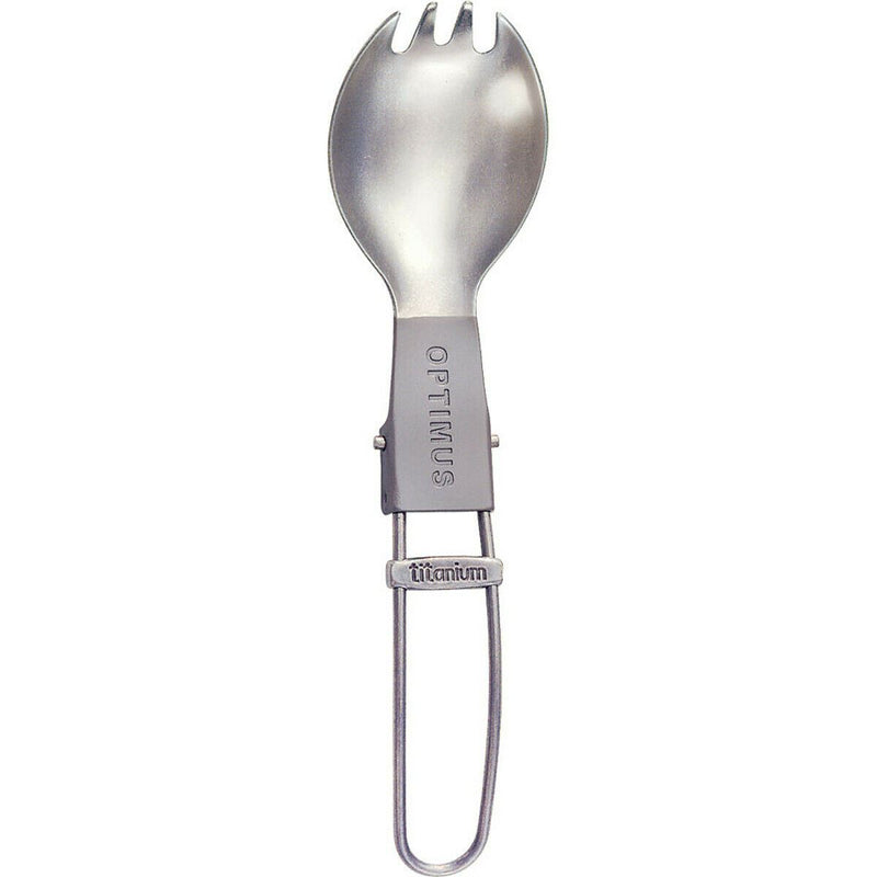 OPTIMUS TITANIUM SPORK Ultra Lightweight Folding Hiking Backpacking Survival