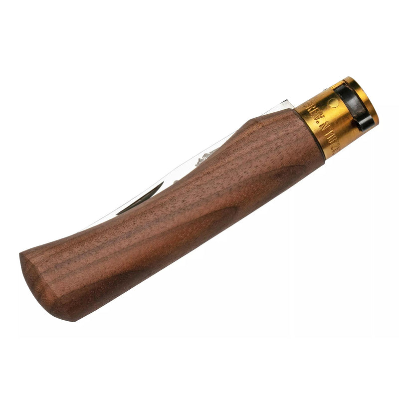 Antonini Old Bear Pocket Knife 10cm Stainless Steel Blade Walnut Wood Handle