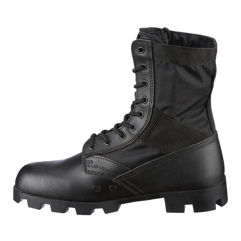 Genuine U.S. army Jungle black leather PANAMA boots combat military footwear NEW