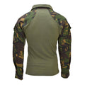 Chemise de combat militaire néerlandaise originale Field Top Quarter Zip DPM Camouflage