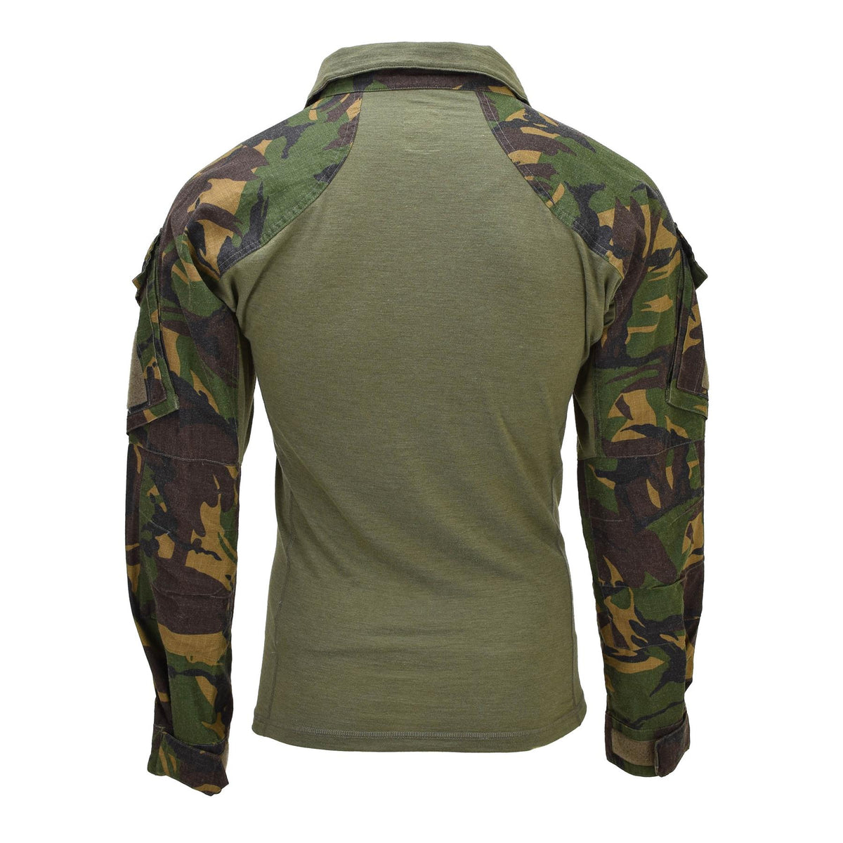 Chemise de combat militaire néerlandaise originale Field Top Quarter Zip DPM Camouflage