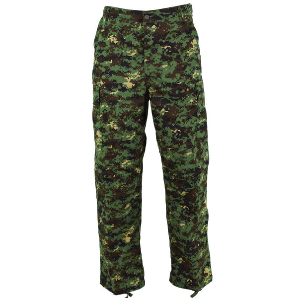 Echte Guinea Bissau Army Pants Ripstop Jungle Camouflage Militaire uitgifte Nieuw