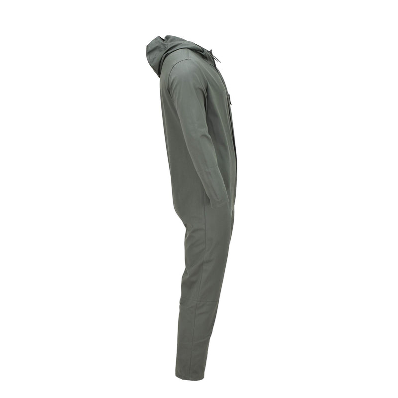 Combinaison de travail militaire de l'armée de l'air française authentique, combinaison à capuche pour temps froid, NEUF