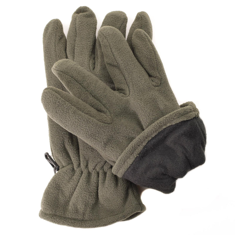 Gants Mil-Tec pour hommes, doublure polaire chaude THINSULATE™, olive OD, équipement tactique d'hiver