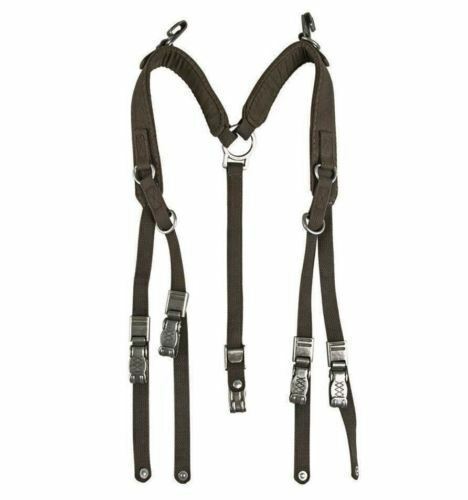 Ceinture tactique originale de l'armée allemande avec bretelles en Y