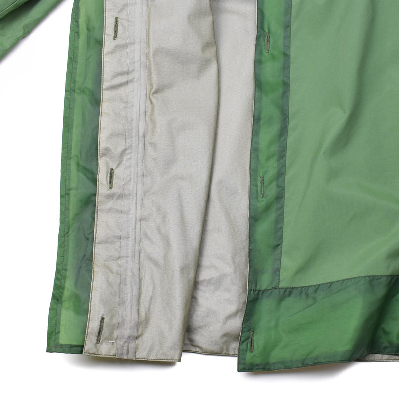 Genuino ejército holandés Olive OD Parka Liner impermeable PTFE Combat Jacket Military