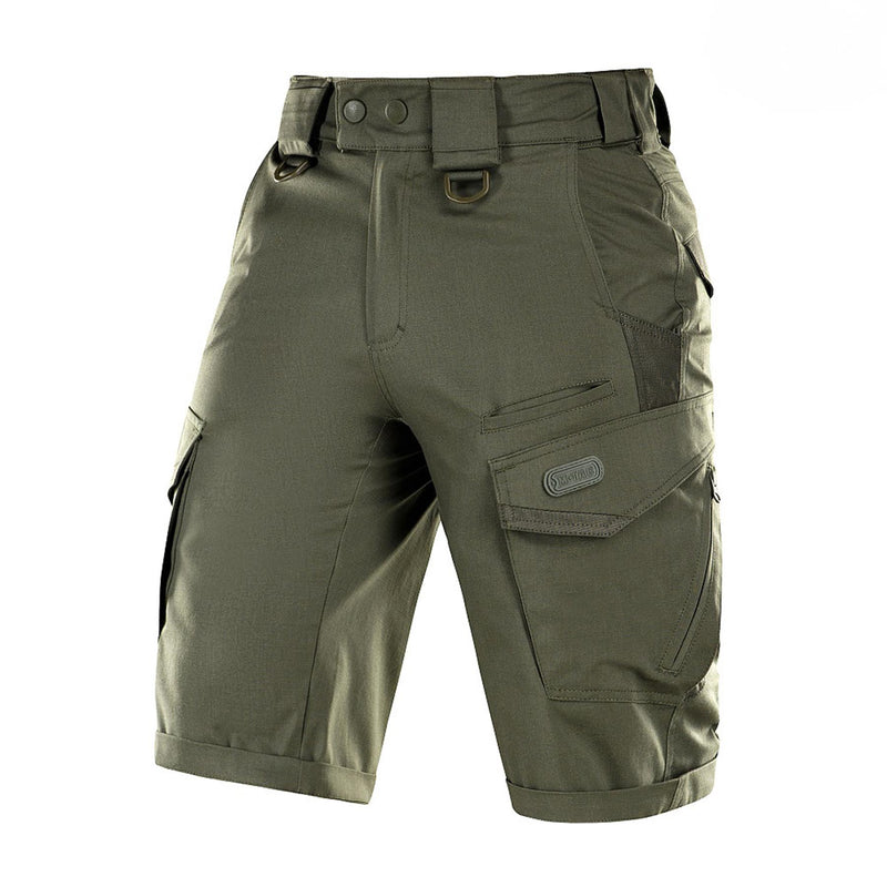Pantalones cortos de bermudas estilo M-tac en el ejército combate de grado militar ripstop olive