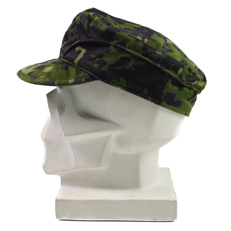 Genuine Danish Army field cap Military M84 Flecktarn Camo jungle summer hat