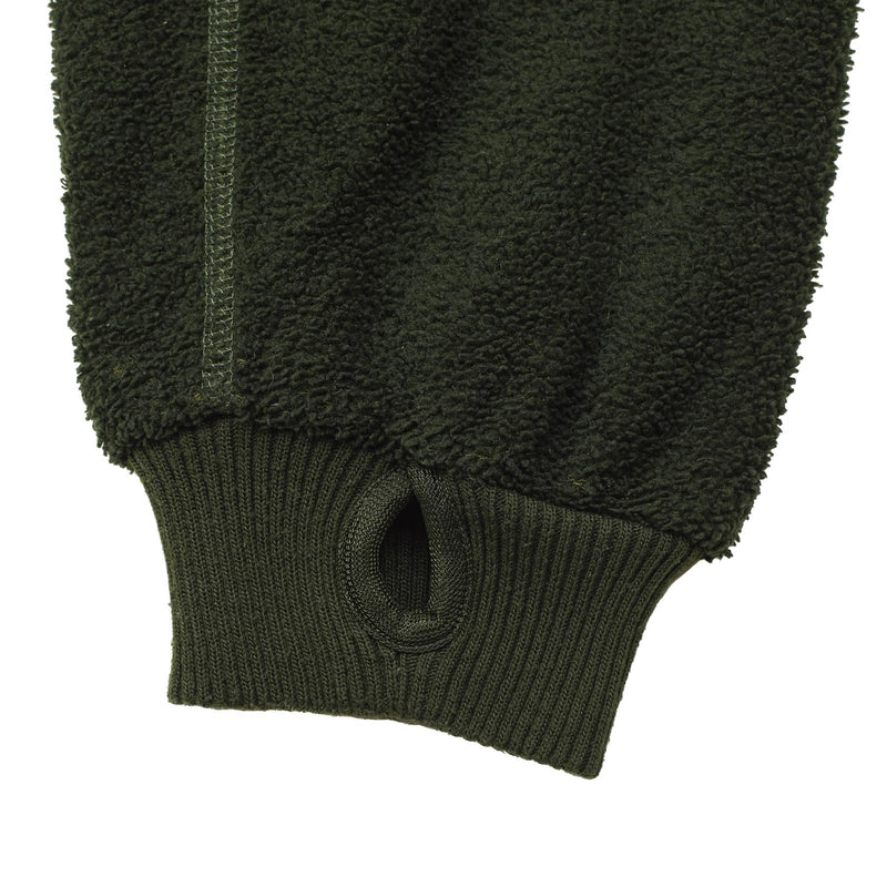 Original Dutch Military fleece jacket warm soft thermal cold weather sportswear