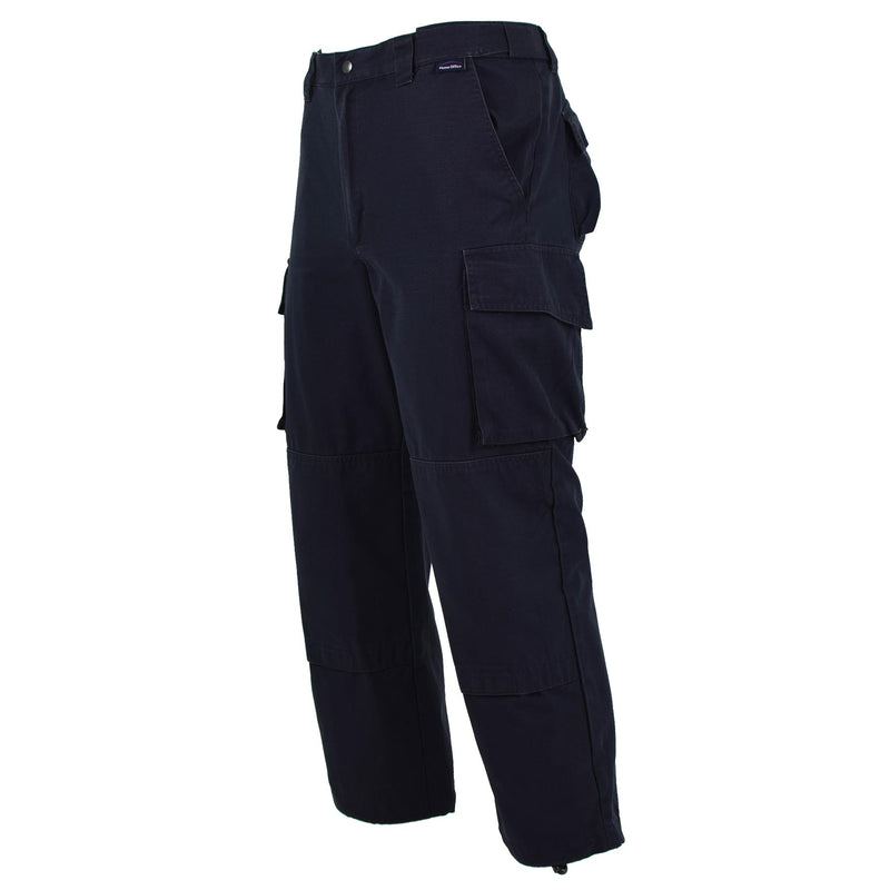 Genuino Policía Británica Ripstop pantalones Azules de pantalones