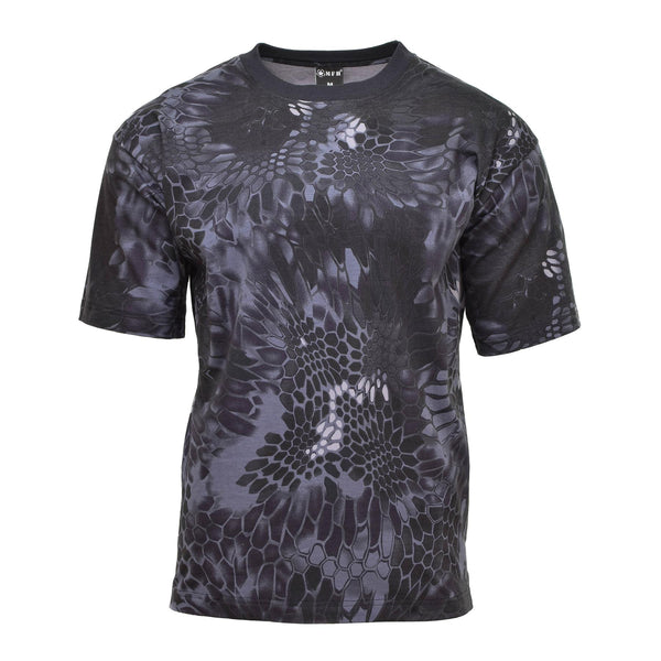 MFH U.S. Army Style T-shirt Korte mouw Ademende onderhermt Snake Camouflage