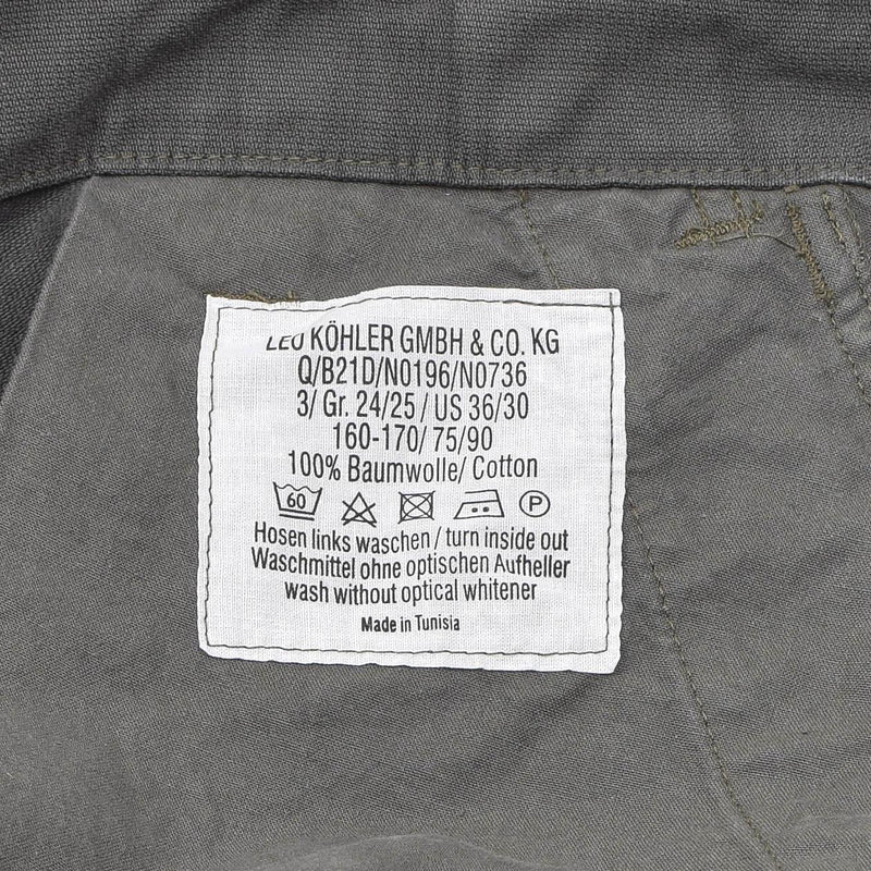 Leo Kohler Combat Militaire broek BDU Commando Tactische broek Katoen olijf