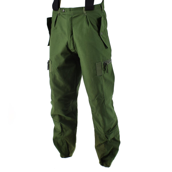 Echte Zweedse thermische tankbroeken M90 Olive BDU -broeken W Braces Over het algemeen nieuw