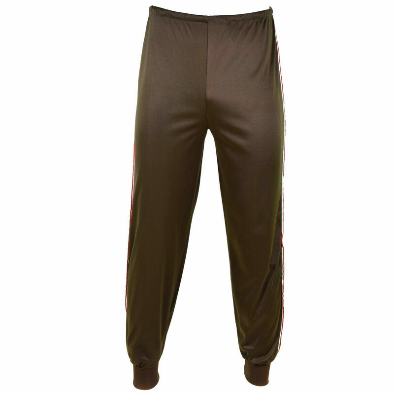 Pantalones de chándal de entrenamiento del ejército italiano genuino deportes militares vintage fondos