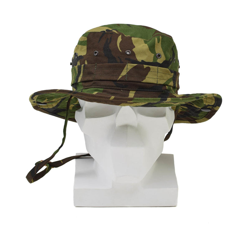 Prawdziwy holenderski wojskowy hat dpm camo Panama Hat Neck Flap szerokie brzegi