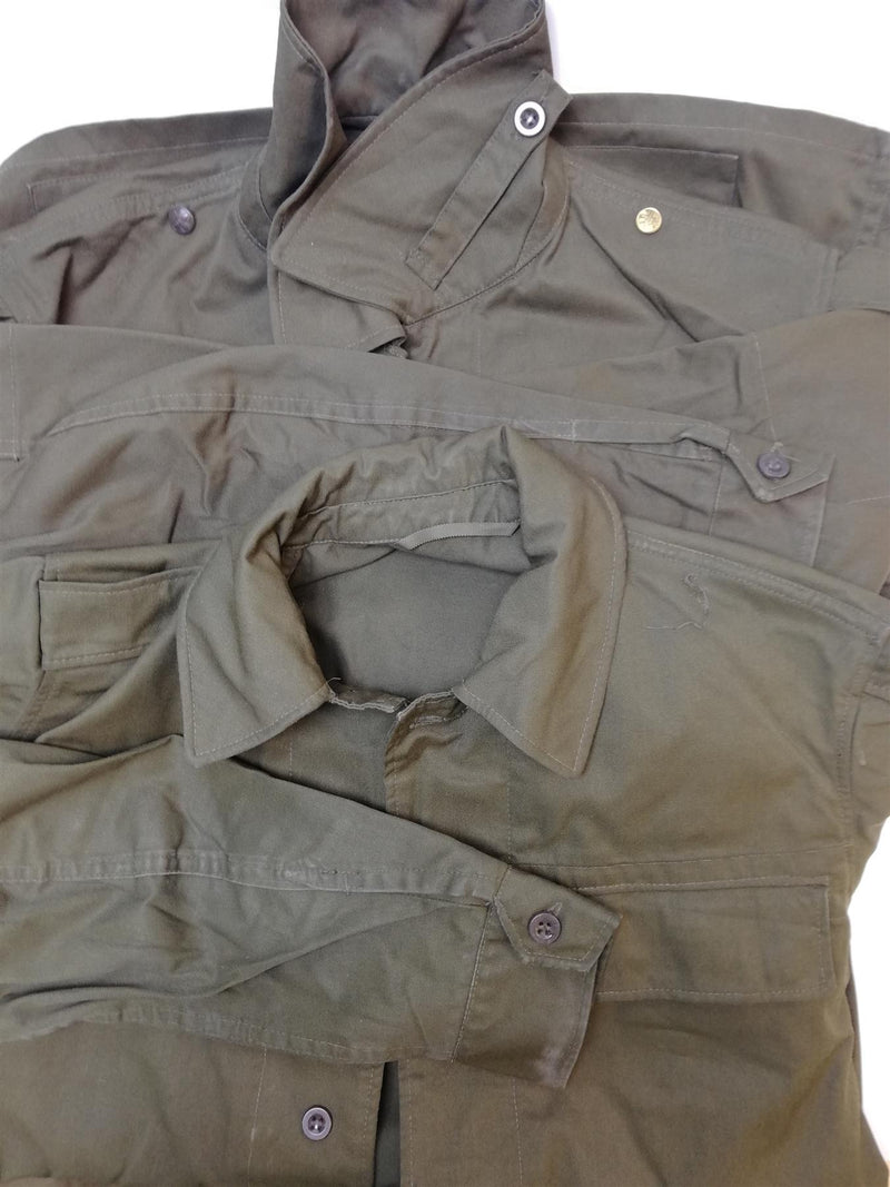 Genuine vintage Czech army field jacket M85 military Olive green military CZ
