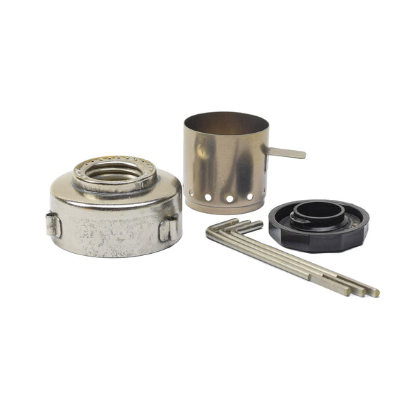 Stufa Compact militare ceco originale Set Mini Burner di combustibile liquido vintage Nuovo