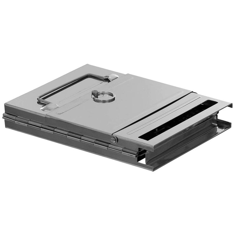 Poêle à fusée MFH en acier inoxydable pliable pour barbecue, grille de camping, ustensiles de cuisine pour barbecue en plein air
